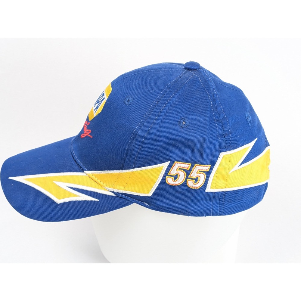 NAPA Racing Michael Waltrip Racing Toyota 55 Baseball Cap Blue Yellow White Red - Picture 5 of 12